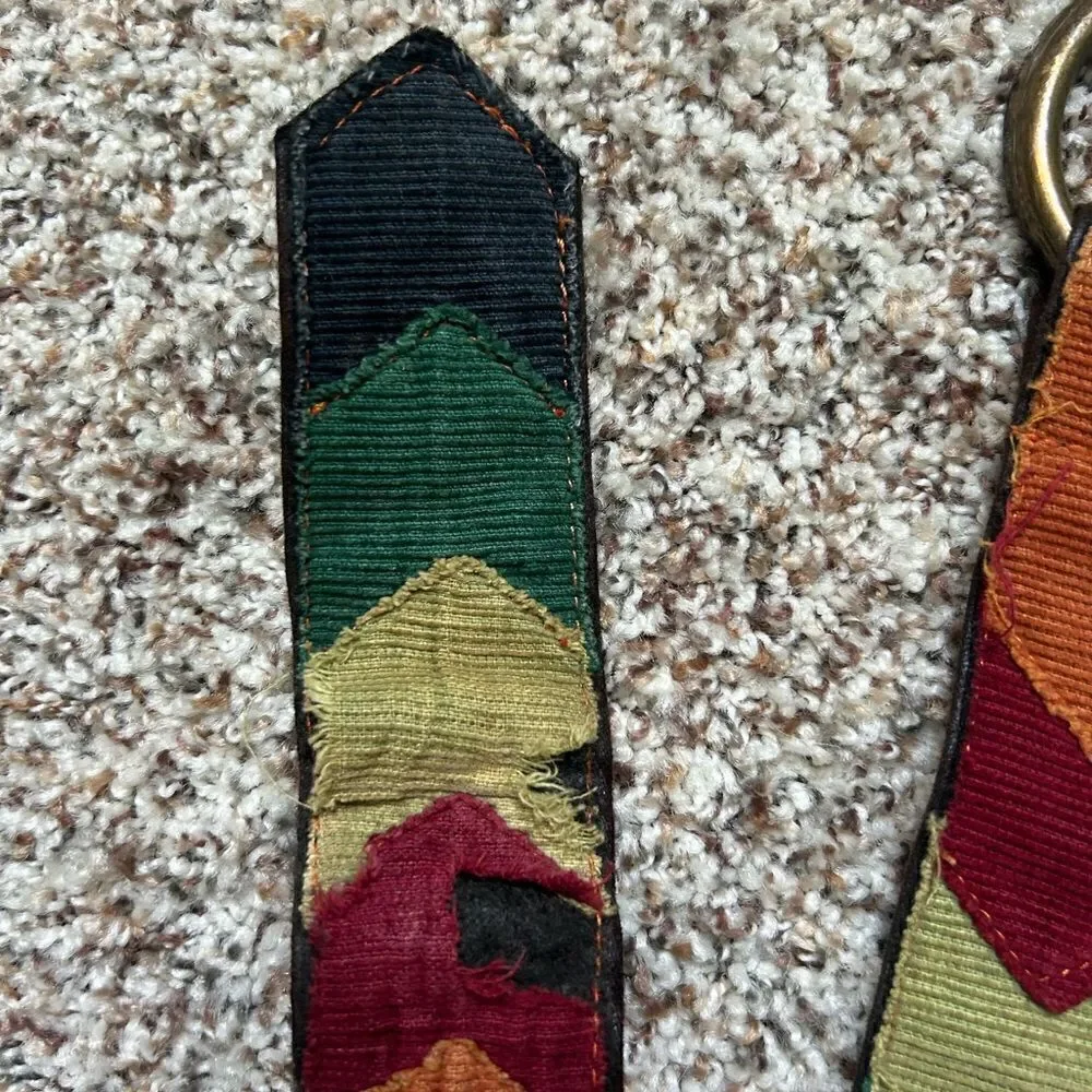 Women’s Multicolor Tapestry Vintage Boho Belt 40 inches